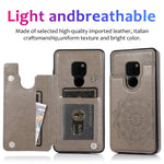 Custodia protettiva in PU + TPU con motivo mandala a doppia fibbia con slot per schede e supporto e cornice per foto, For Huawei Mate 20, For Huawei Mate 20 Lite, For Huawei Mate 20 Pro, For Huawei Mate 30