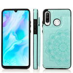 Custodia protettiva in PU + TPU con motivo mandala a doppia fibbia con slot per schede e supporto e cornice per foto, For Huawei Mate 30 Pro, For Huawei P30, For Huawei P30 Lite, For Huawei P40 Lite