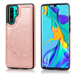 Custodia protettiva in PU + TPU con motivo mandala a doppia fibbia con slot per schede e supporto e cornice per foto, For Huawei P40 Pro, For Huawei P30 Pro, For Huawei P40