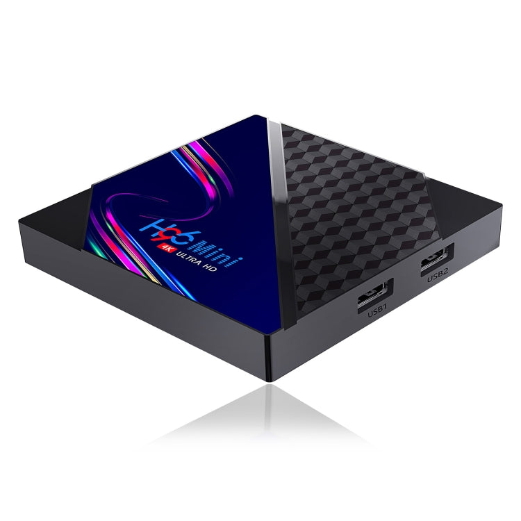 H96 Mini V8 4K Smart TV Box con telecomando, Android 10.0, RK3228A Quad-core Cortex-A7, 2GB+16GB, TikTok integrato, supporto DLNA / HDMI / USBx2 / 2.4G WIFI, EU Plug, US Plug, UK Plug, AU Plug