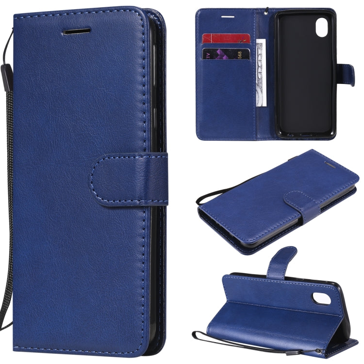 Custodia portafoglio in pelle per Samsung Galaxy A01 Core