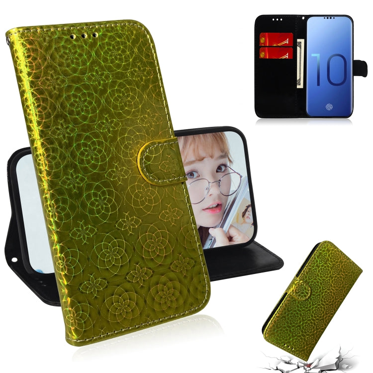 Custodia portafoglio in pelle PU per Samsung Galaxy S10