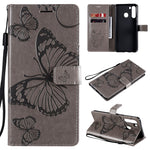 Custodia portafoglio in pelle con farfalle 3D per Galaxy M31s