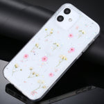 Custodia protettiva in TPU con motivo fiori per iPhone 11