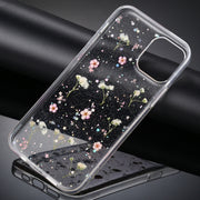 Custodia protettiva in TPU con motivo a fiori Gypsophila, For iPhone 11, For iPhone 11 Pro, For iPhone 11 Pro Max, For iPhone 12 mini