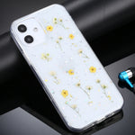 Custodia protettiva in TPU con motivo fiori per iPhone 11