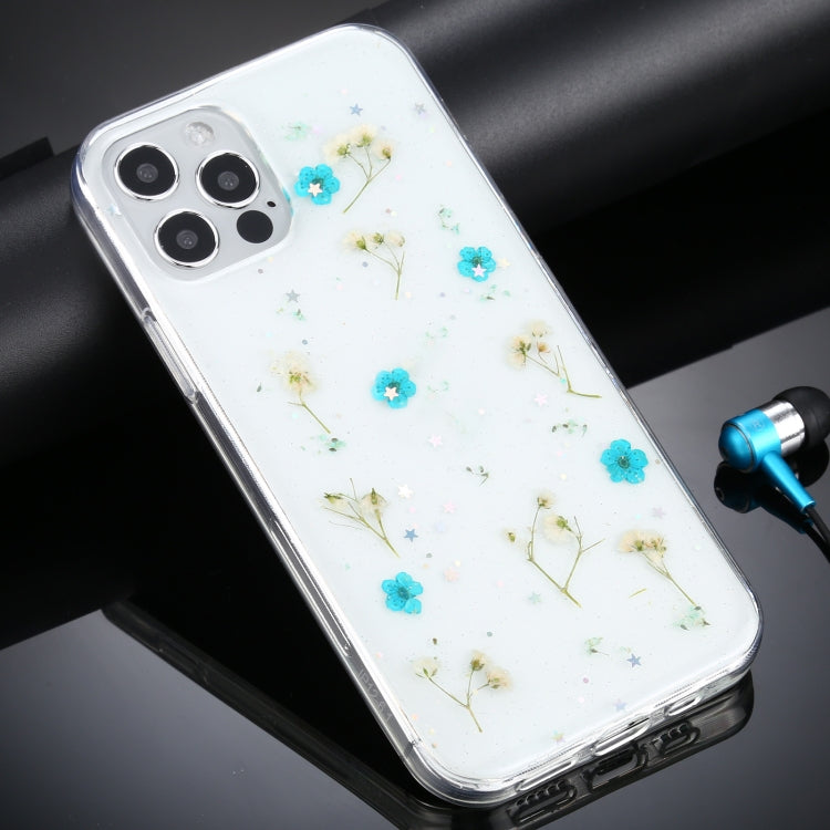 Custodia protettiva in TPU con motivo fiori per iPhone 11