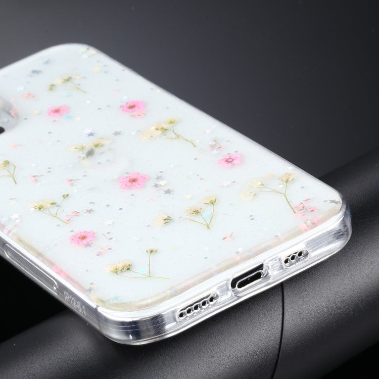 Custodia TPU con motivo fiori per iPhone 12 e 12 Pro