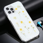 Custodia TPU con motivo fiori per iPhone 12 e 12 Pro