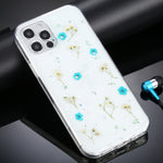 Custodia TPU con motivo fiori per iPhone 12 e 12 Pro