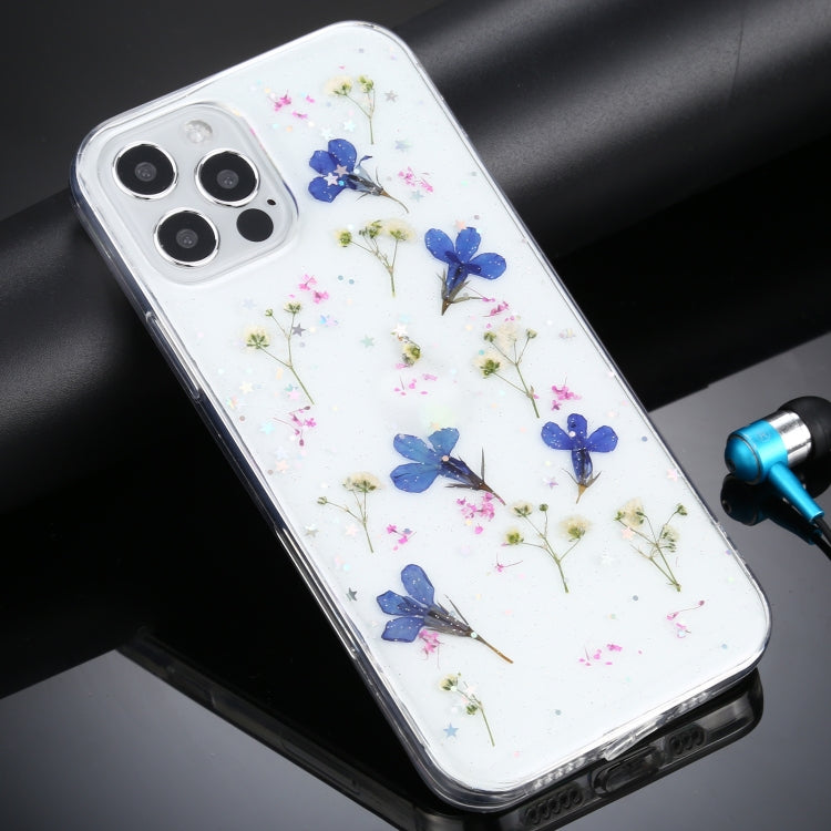 Custodia TPU con motivo fiori per iPhone 12 e 12 Pro