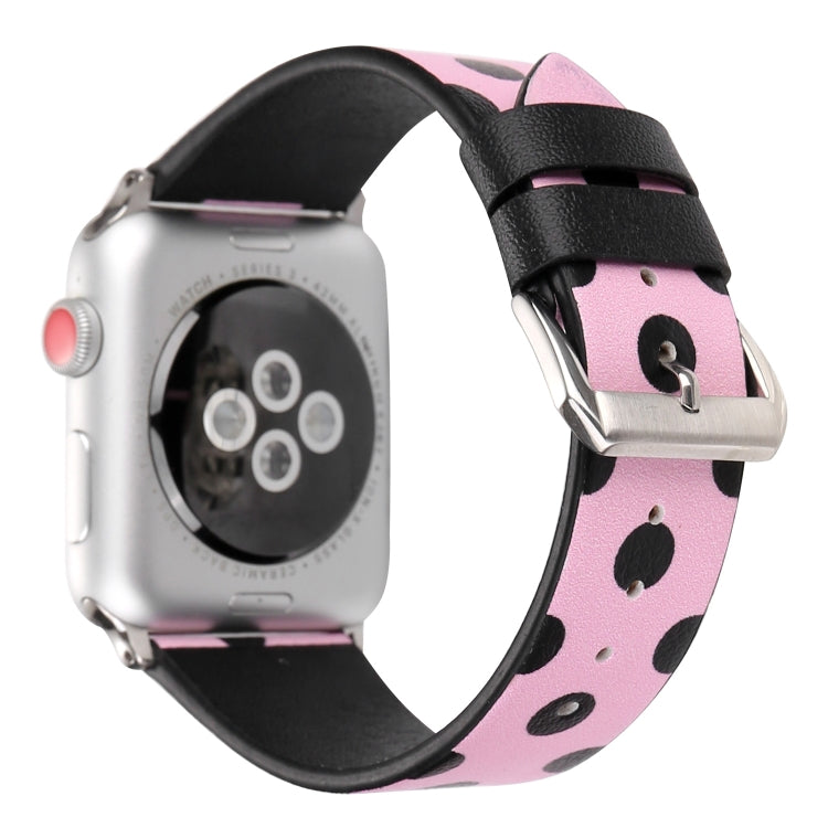 Cinturino Fashion Dot Series per Apple Watch Series 6 & SE & 5 & 4 40mm / 3 & 2 & 1 38mm, For Apple Watch Series 8&7 41mm / SE 2&6&SE&5&4 40mm / 3&2&1 38mm, For Apple Watch Series 7 41mm / 6 & SE & 5 & 4 40mm / 3 & 2 & 1 38mm