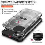 Custodia protettiva TPU per iPhone 11 e 12