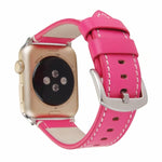 Cinturino in vera pelle di vitello per Apple Watch Series 6 & SE & 5 & 4 40mm / 3 & 2 & 1 38mm, For Apple Watch Series 7 41mm / 6 & SE & 5 & 4 40mm / 3 & 2 & 1 38mm