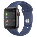 H55Pro Smart Watch Bluetooth con schermo TFT da 1,4 pollici, supporto monitor del sonno / cardiofrequenzimetro / monitor della pressione sanguigna, stile: cinturino in silicone, Style: Silicone Strap(Green), Style: Silicone Strap(Dark Blue)            ...