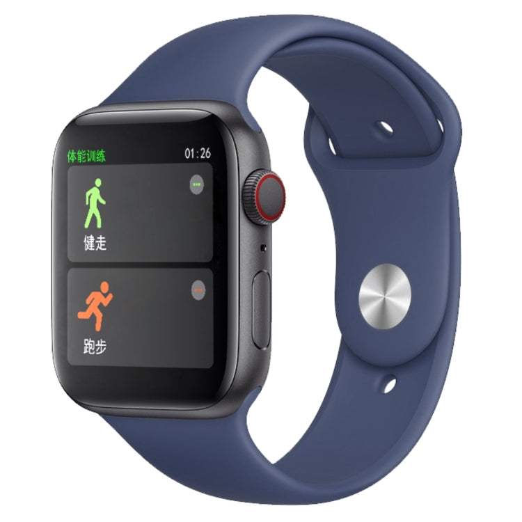 H55Pro Smart Watch Bluetooth con schermo TFT da 1,4 pollici, supporto monitor del sonno / cardiofrequenzimetro / monitor della pressione sanguigna, stile: cinturino in silicone, Style: Silicone Strap(Green), Style: Silicone Strap(Dark Blue)            ...
