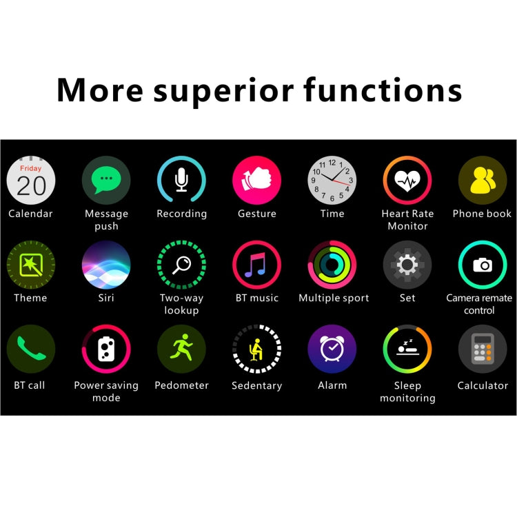 H55Pro Smart Watch Bluetooth con schermo TFT da 1,4 pollici, supporto monitor del sonno / cardiofrequenzimetro / monitor della pressione sanguigna, stile: cinturino in silicone, Style: Silicone Strap(Green), Style: Silicone Strap(Dark Blue)            ...