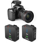 Microfono wireless YELANGU MX5 2.4G per interviste