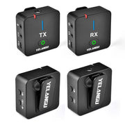 YELANGU MX5 2.4G Wireless Recording Microphone for Live Interview Shooting