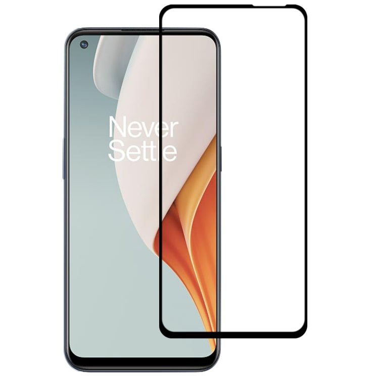 Pellicola in vetro temperato a schermo intero con colla completa, For OnePlus Nord N100, For OnePlus Nord N10 5G, For Google Pixel 5