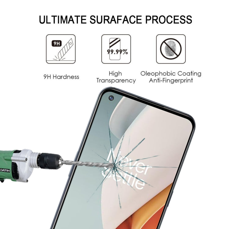 Pellicola in vetro temperato a schermo intero con colla completa, For OnePlus Nord N100, For OnePlus Nord N10 5G, For Google Pixel 5