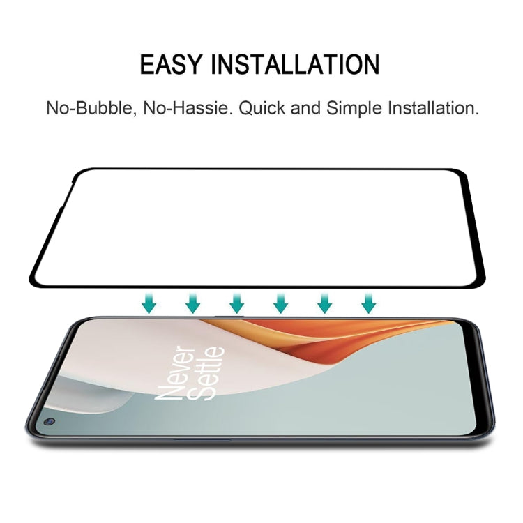 Pellicola in vetro temperato a schermo intero con colla intera da 25 pezzi, For OnePlus Nord N100, For OnePlus Nord N10 5G, For Google Pixel 5