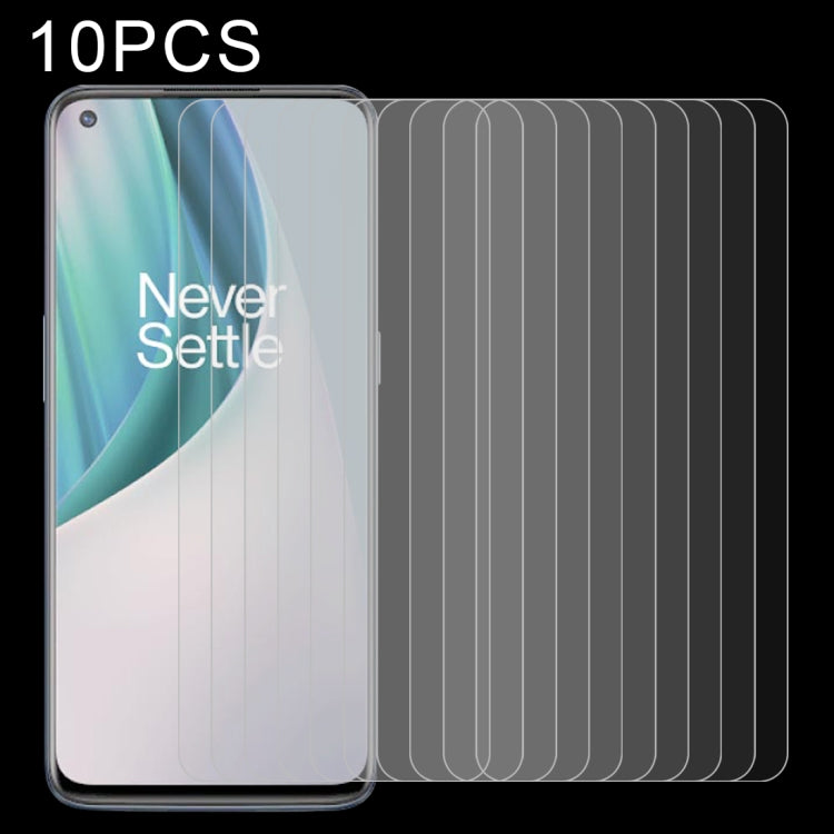 10 pellicole in vetro temperato da 0,26 mm 9H 2,5D, For OnePlus Nord N100, For OnePlus Nord N10 5G, For Google Pixel 5