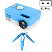 J15 1920 x 1080P HD Mini proiettore LED per uso domestico con supporto per treppiede AV / HDMI x 1 / USB x1 / TF x 1, EU Plug, US Plug, UK Plug, AU Plug