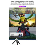 Mini proiettore LED HD 1920x1080 con supporto treppiede