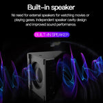 Mini proiettore LED HD 1920x1080 con supporto treppiede