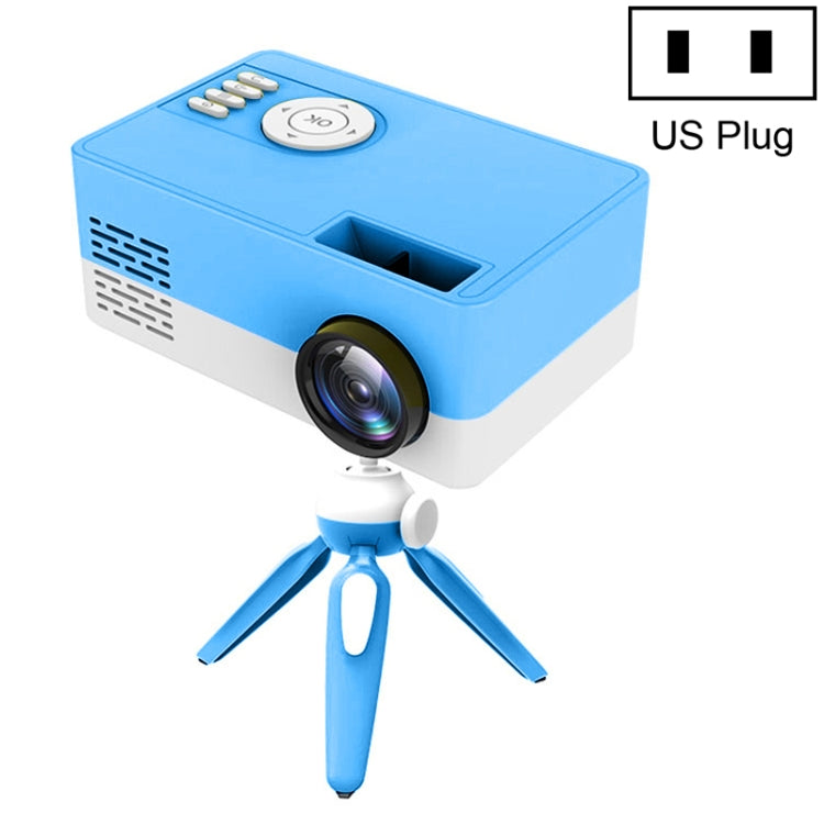 Mini proiettore LED HD 1920x1080 con supporto treppiede