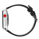 Cinturini di ricambio in pelle serie Fashion Wave Dot per Apple Watch Series 6 e SE e 5 e 4 40 mm / 3 e 2 e 1 38 mm, For Apple Watch Series 8&7 41mm / SE 2&6&SE&5&4 40mm / 3&2&1 38mm