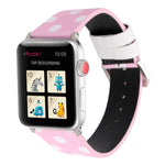 Cinturini di ricambio in pelle serie Fashion Wave Dot per Apple Watch Series 6 e SE e 5 e 4 40 mm / 3 e 2 e 1 38 mm, For Apple Watch Series 8&7 41mm / SE 2&6&SE&5&4 40mm / 3&2&1 38mm