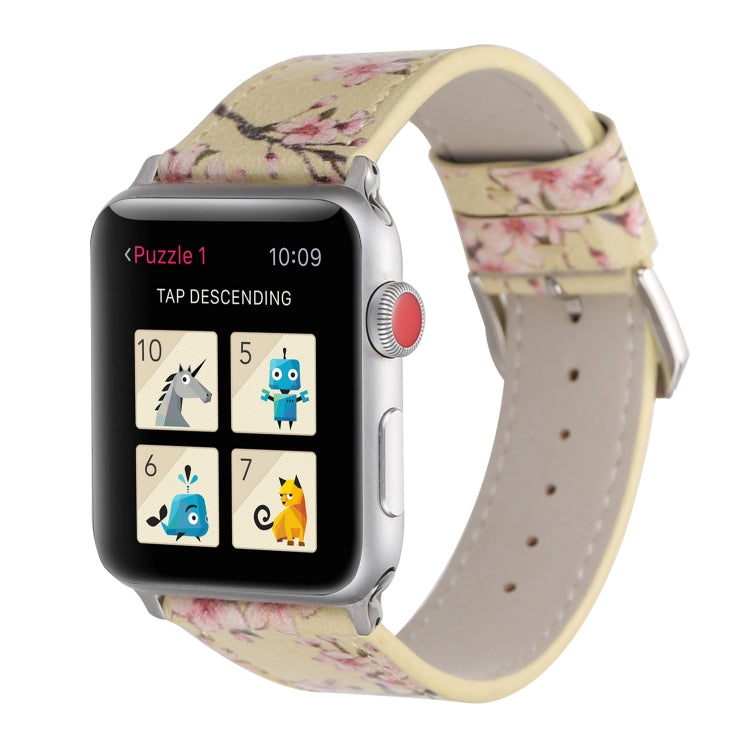 Cinturini di ricambio in pelle serie Plum per Apple Watch Series 6 e SE e 5 e 4 44 mm / 3 e 2 e 1 42 mm, For Apple Watch Ultra 49mm / Series 8&7 45mm / SE 2&6&SE&5&4 44mm / 3&2&1 42mm, For Apple Watch Series 7 45mm / 6 & SE & 5 & 4 44mm / 3 & 2 & 1 42mm