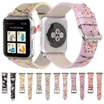 Cinturini di ricambio in pelle serie Plum per Apple Watch Series 6 e SE e 5 e 4 44 mm / 3 e 2 e 1 42 mm, For Apple Watch Ultra 49mm / Series 8&7 45mm / SE 2&6&SE&5&4 44mm / 3&2&1 42mm, For Apple Watch Series 7 45mm / 6 & SE & 5 & 4 44mm / 3 & 2 & 1 42mm