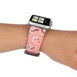 Cinturini di ricambio in pelle serie Plum per Apple Watch Series 6 e SE e 5 e 4 40 mm / 3 e 2 e 1 38 mm, For Apple Watch Series 8&7 41mm / SE 2&6&SE&5&4 40mm / 3&2&1 38mm, For Apple Watch Series 7 41mm / 6 & SE & 5 & 4 40mm / 3 & 2 & 1 38mm