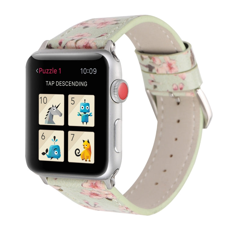 Cinturini di ricambio in pelle serie Plum per Apple Watch Series 6 e SE e 5 e 4 40 mm / 3 e 2 e 1 38 mm, For Apple Watch Series 8&7 41mm / SE 2&6&SE&5&4 40mm / 3&2&1 38mm, For Apple Watch Series 7 41mm / 6 & SE & 5 & 4 40mm / 3 & 2 & 1 38mm
