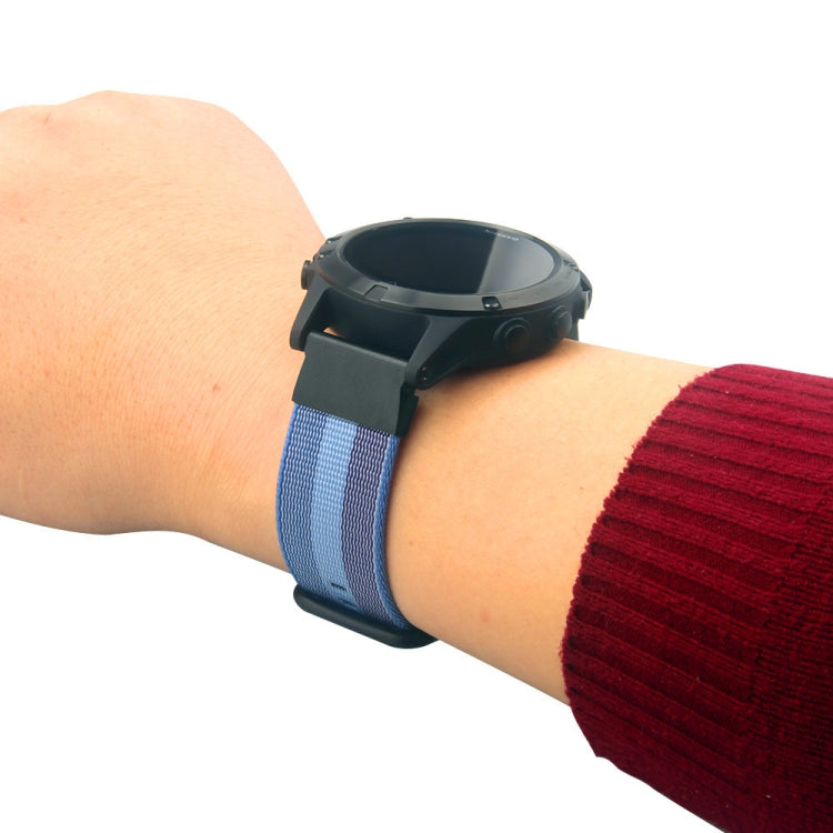 Per cinturino da polso di ricambio in nylon a sgancio rapido Garmin Fenix 5