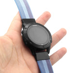 Per cinturino da polso di ricambio in nylon a sgancio rapido Garmin Fenix 5