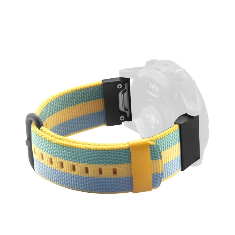 Cinturino nylon ricambio Garmin Fenix 5 22mm