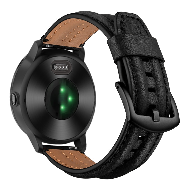 Per Garmin Vivoactive3 / Vivomove HR cinturino da polso di ricambio a doppia chiglia