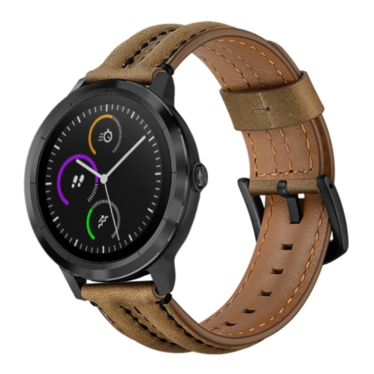 Per Garmin Vivoactive3 / Vivomove HR cinturino da polso di ricambio a doppia chiglia