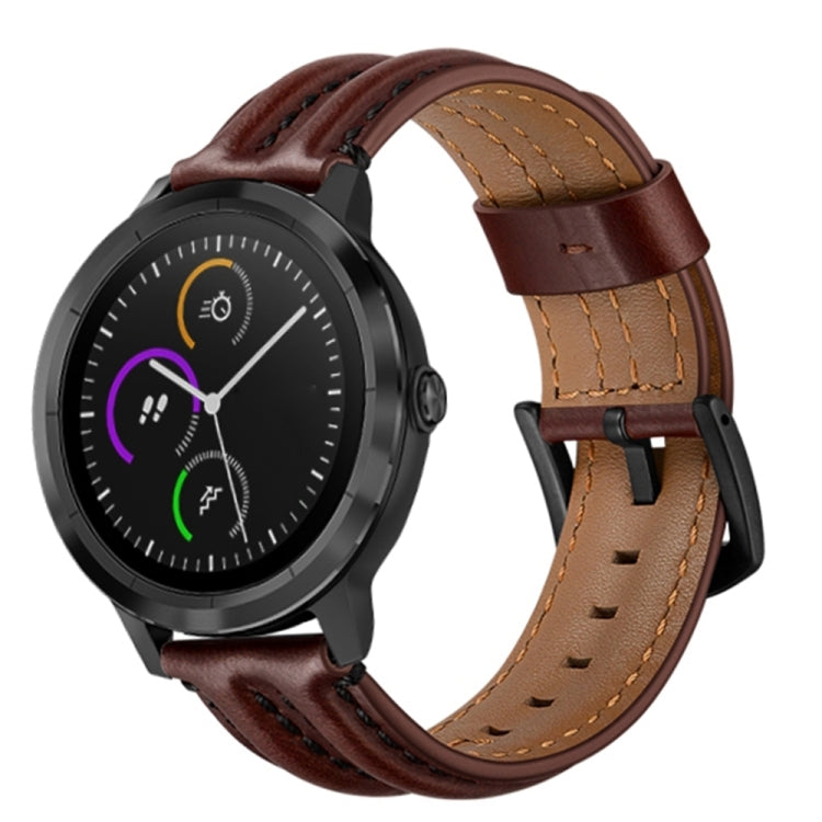 Per Garmin Vivoactive3 / Vivomove HR cinturino da polso di ricambio a doppia chiglia