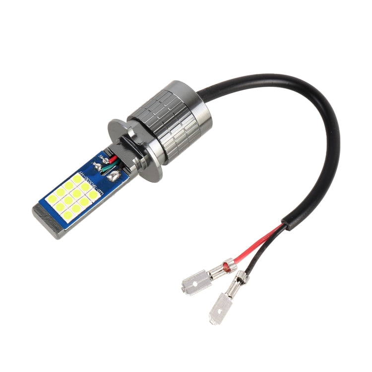 Coppia lampade H3 24 LED SMD-3030 per fendinebbia auto – 12-24 V 10.5 W EDA001040403D B7986