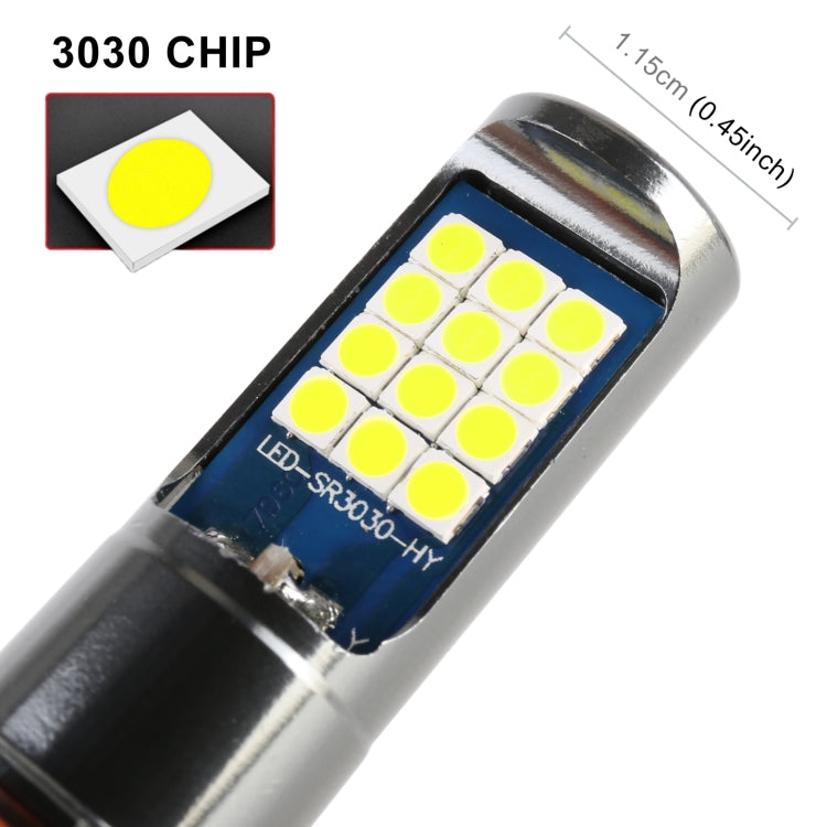 Coppia lampade H3 24 LED SMD-3030 per fendinebbia auto – 12-24 V 10.5 W EDA001040403D B7986