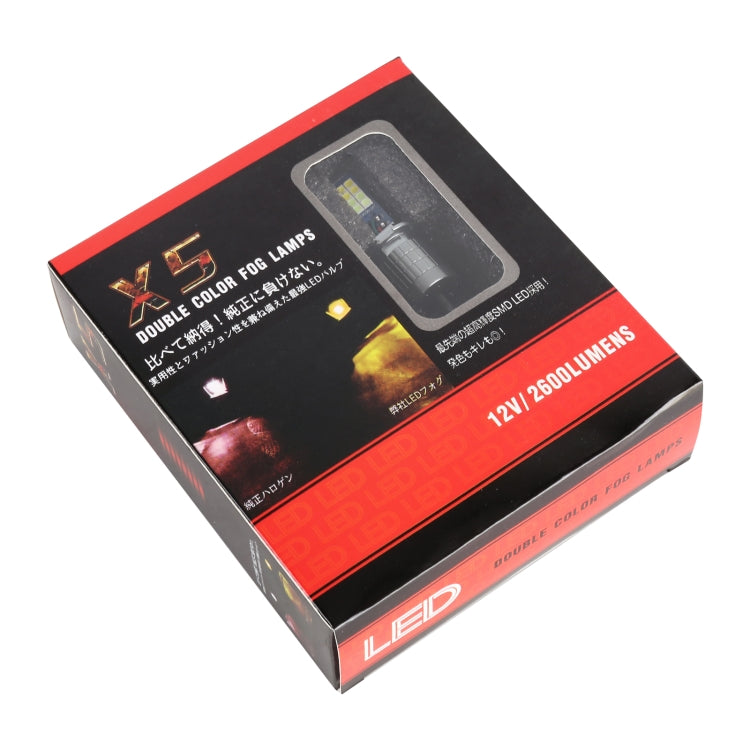 Coppia lampade H3 24 LED SMD-3030 per fendinebbia auto – 12-24 V 10.5 W EDA001040403D B7986