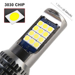 Fendinebbia auto DC12-24V 24 LED SMD 3030 8.6W