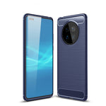 Custodia in TPU in fibra di carbonio con trama spazzolata, For Huawei P Smart 2021, For Huawei Honor 30S, For Huawei Mate 40 Pro, For Huawei Mate 40, For Huawei Honor 9X Lite