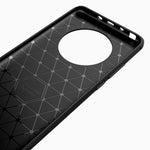 Custodia in TPU in fibra di carbonio con trama spazzolata, For Huawei P Smart 2021, For Huawei Honor 30S, For Huawei Mate 40 Pro, For Huawei Mate 40, For Huawei Honor 9X Lite