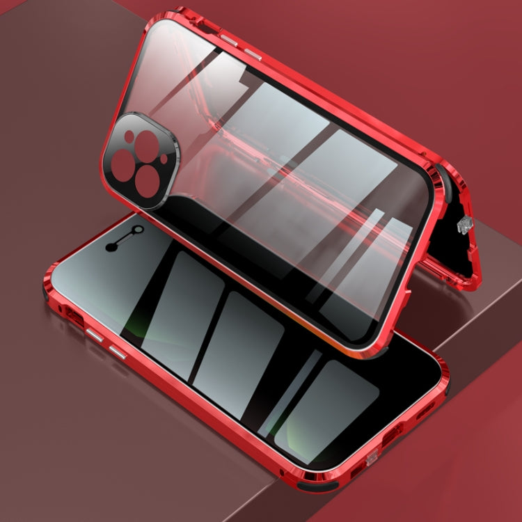 Custodia vetro temperato con struttura metallica per iPhone 11 e